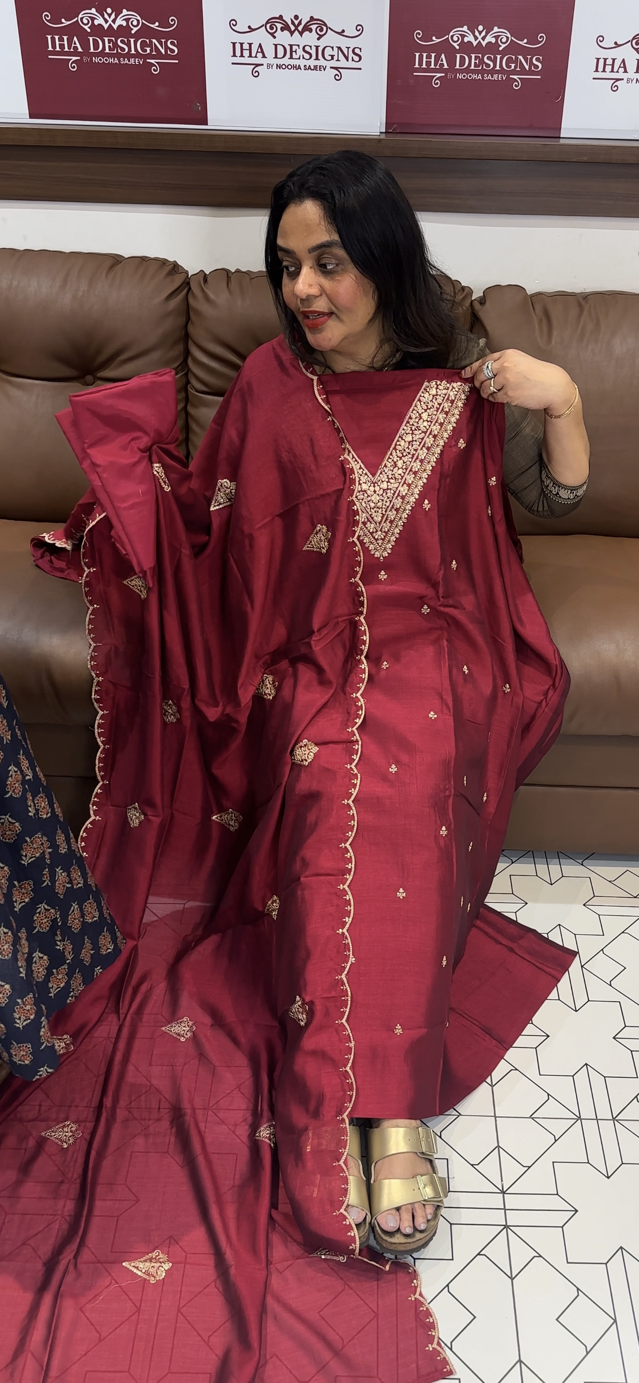 BUDGET BUY  UNSTITCHED SALWAR SUITS - IHA 31260