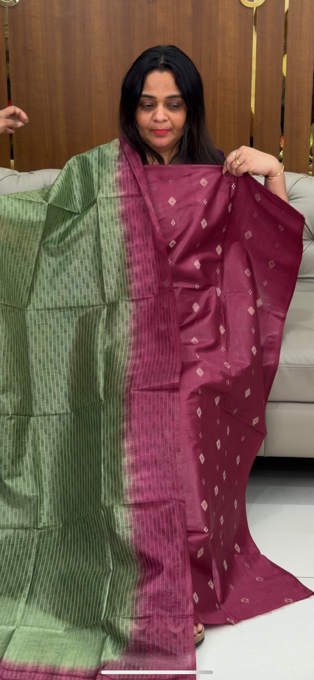 SEMI TUSSUR UNSTITCHED SALWAR SUITS - IHA 29194