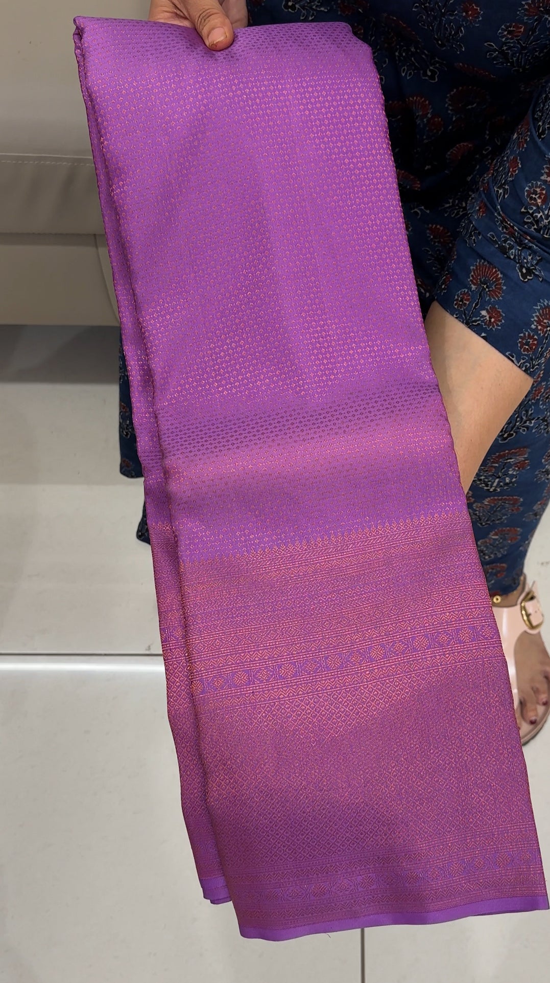 DESIGNER KANCHIPURAM SIK SAREES - IHA 26859