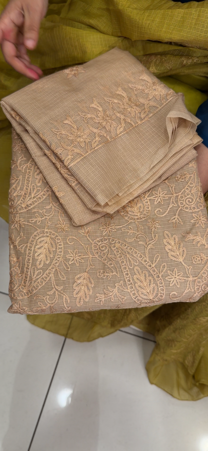 NET KOTA UNSTITCHED SALWAR SUITS -  IHA 34645