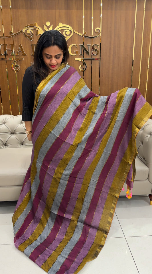 MUL COTTON SAREES - IHA 26362