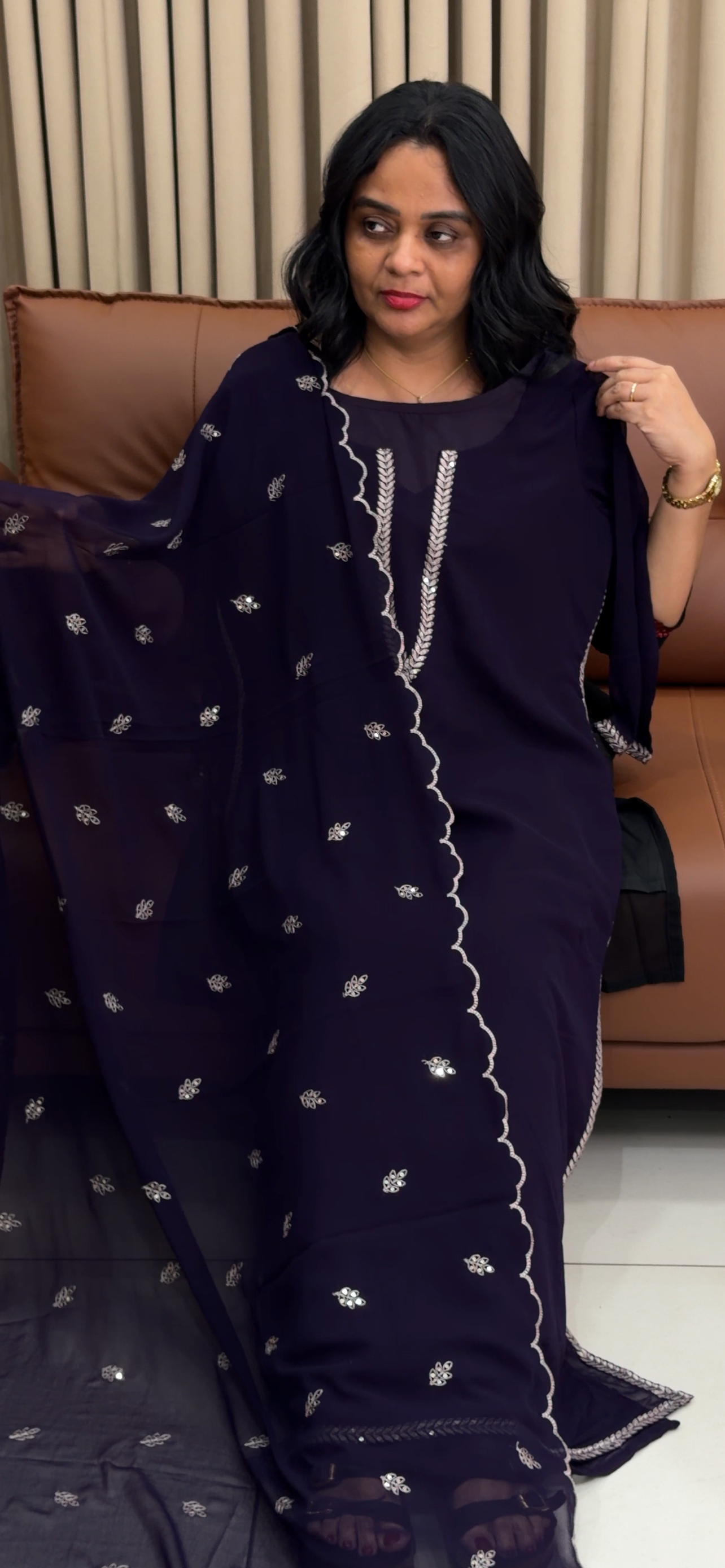 IHA'S IN-HOUSE TOP, BOTTOM AND DUPATTA - IHA 34441