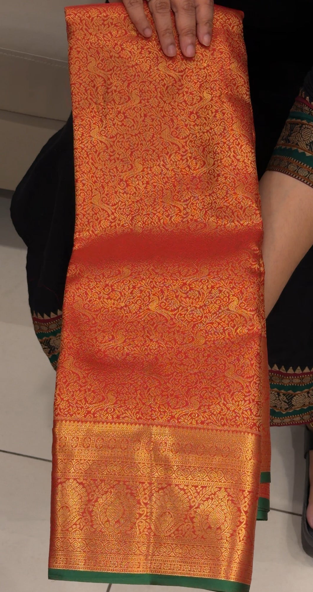 DESIGNER BROCADE SAREES - IHA 28698