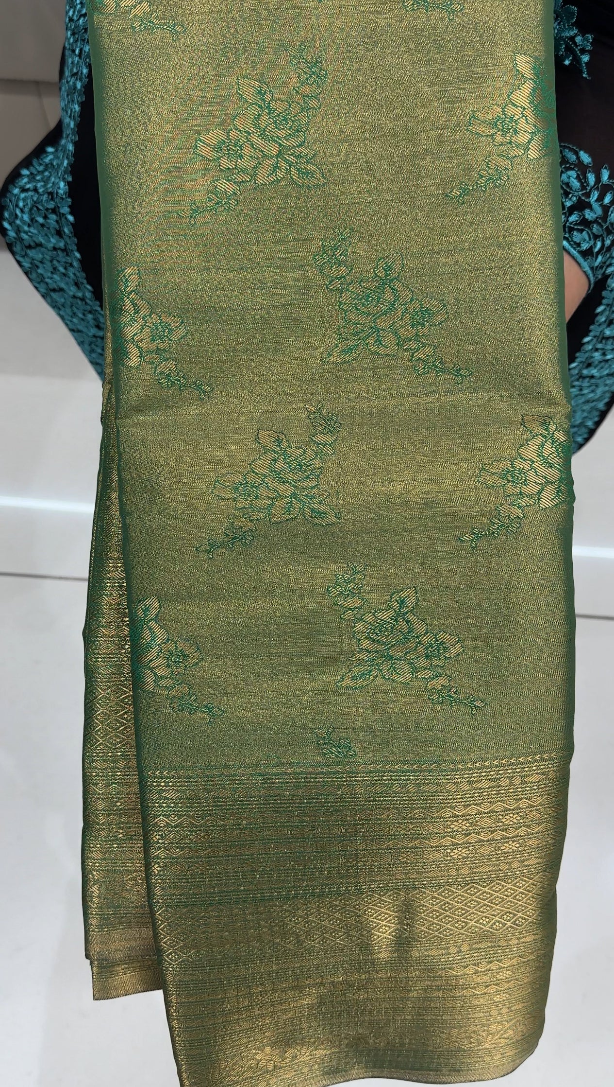 DESIGNER TISSUE KANCHIPURAM SILK SAREES - IHA 26353