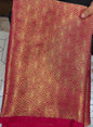 SEMI KATAN SAREE - IHA 17877