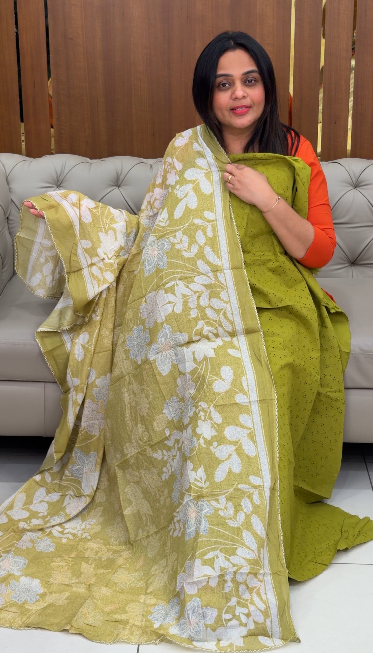 COTTON HAKOBA UNSTITCHED SALWAR SUITS - IHA 29667