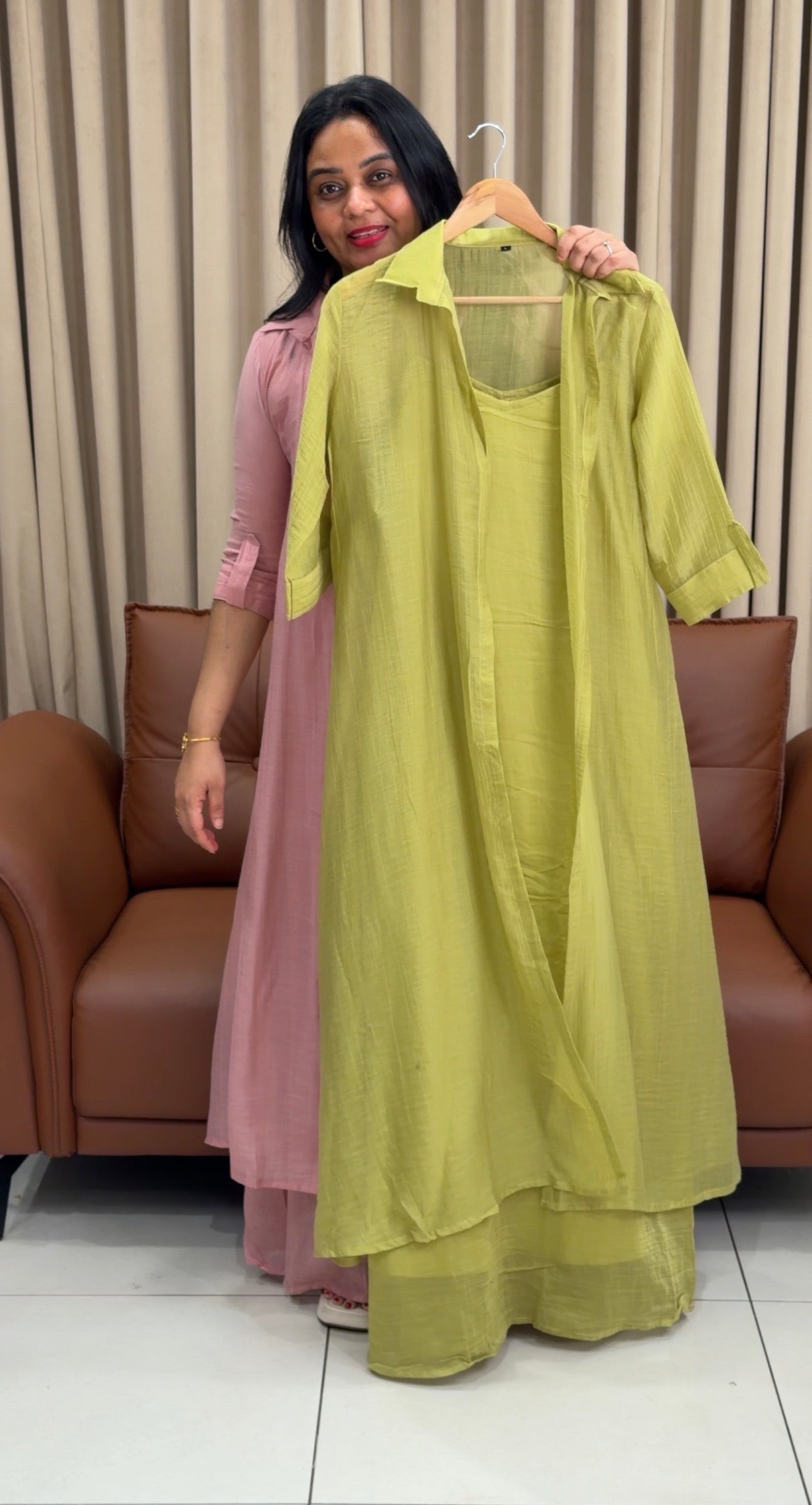 DESIGNER ALINE TOP AND JACKET - IHA 34230