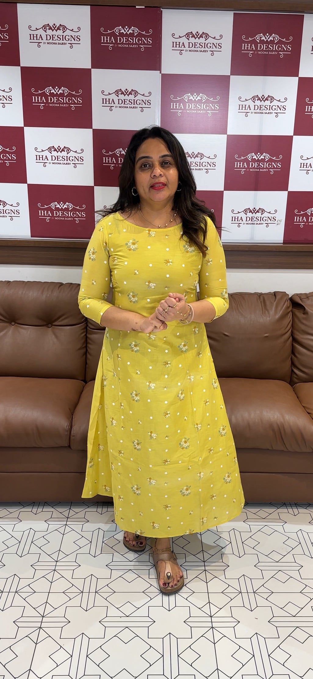 IHA'S IN-HOUSE MALAI CHANDERI CO-ORDS SETS - IHA 26322