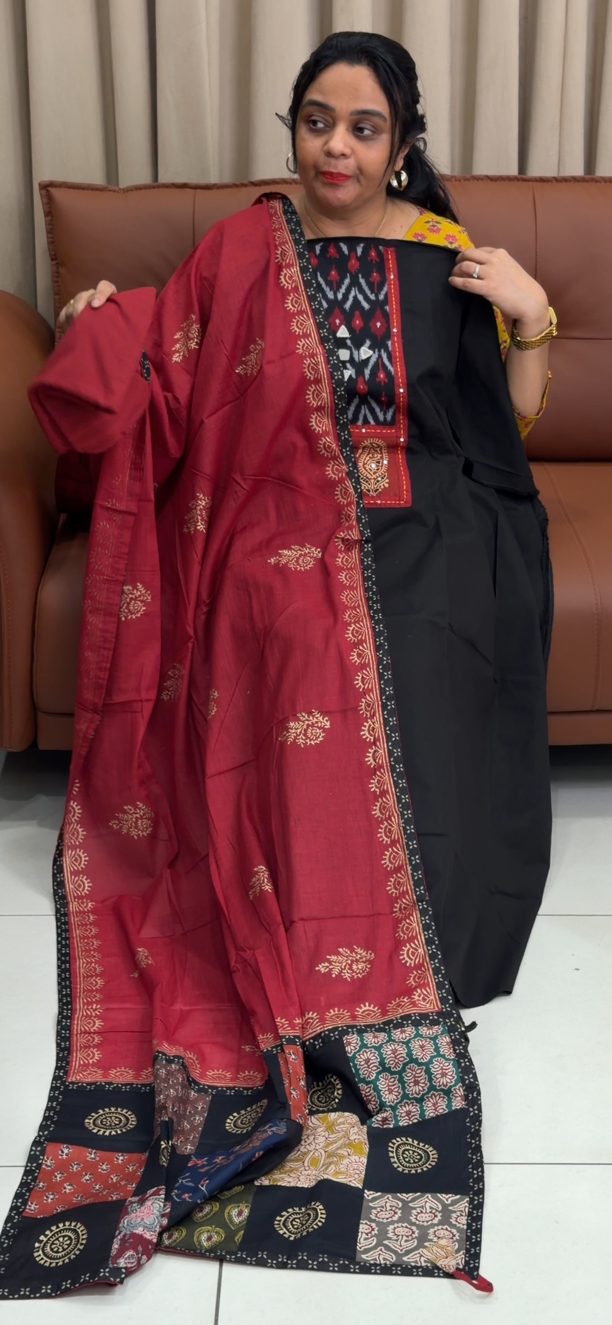 OFFER SALES UNSTITCHED SALWAR SUITS - IHA 35434