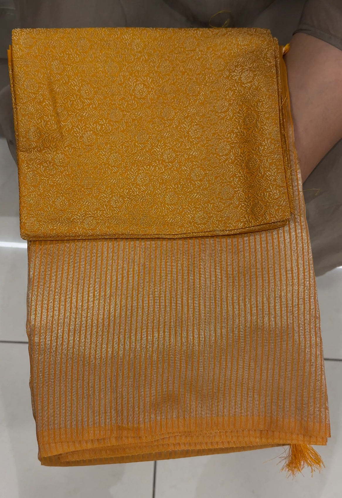 SEMI BANARASI SAREES - IHA 27053