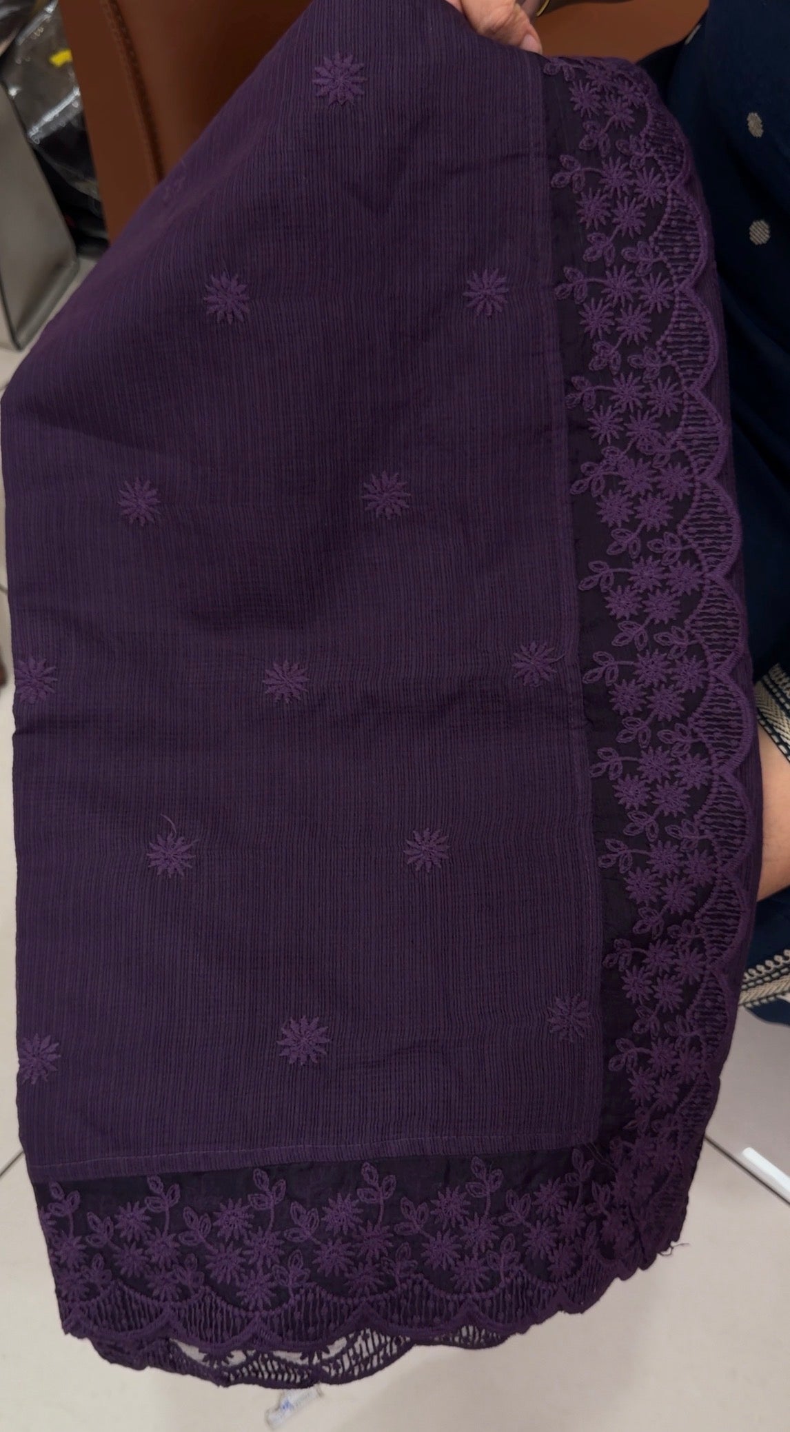 NET KOTA SAREES - IHA 34826