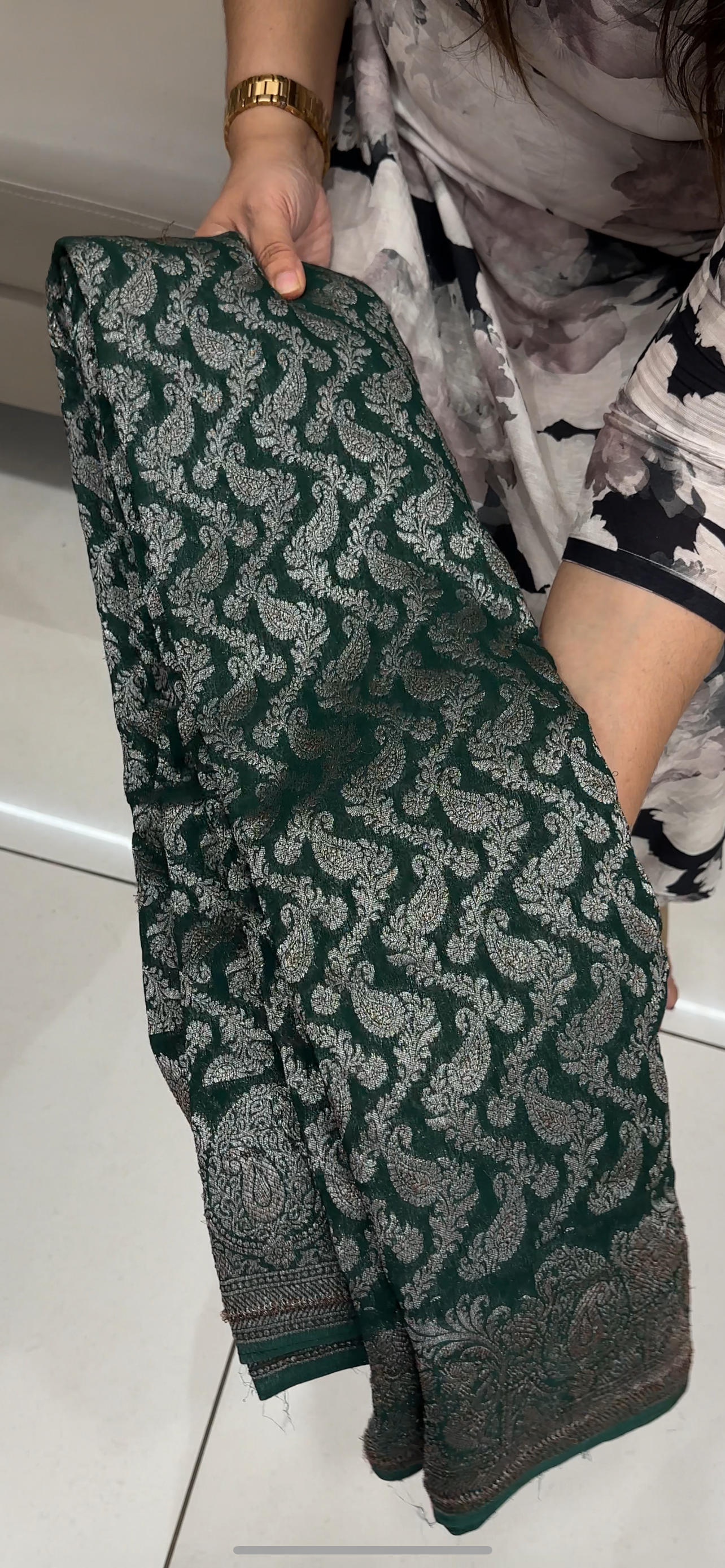 VISCOSE GEORGETTE SAREES - IHA 28661