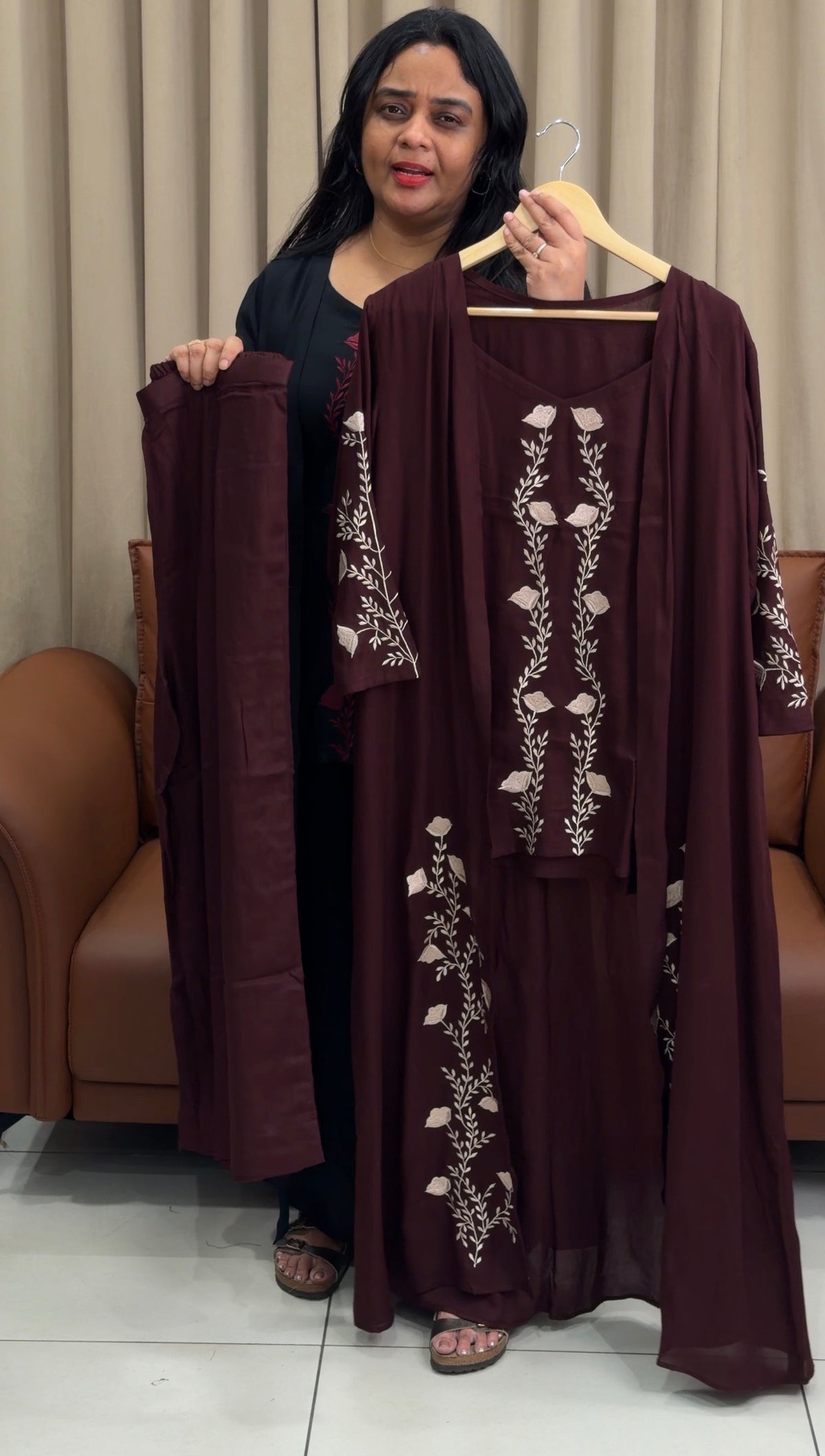 IHA'S IN-HOUSE RAYON TOP,BOTTOM AND JACKETS - IHA 35867
