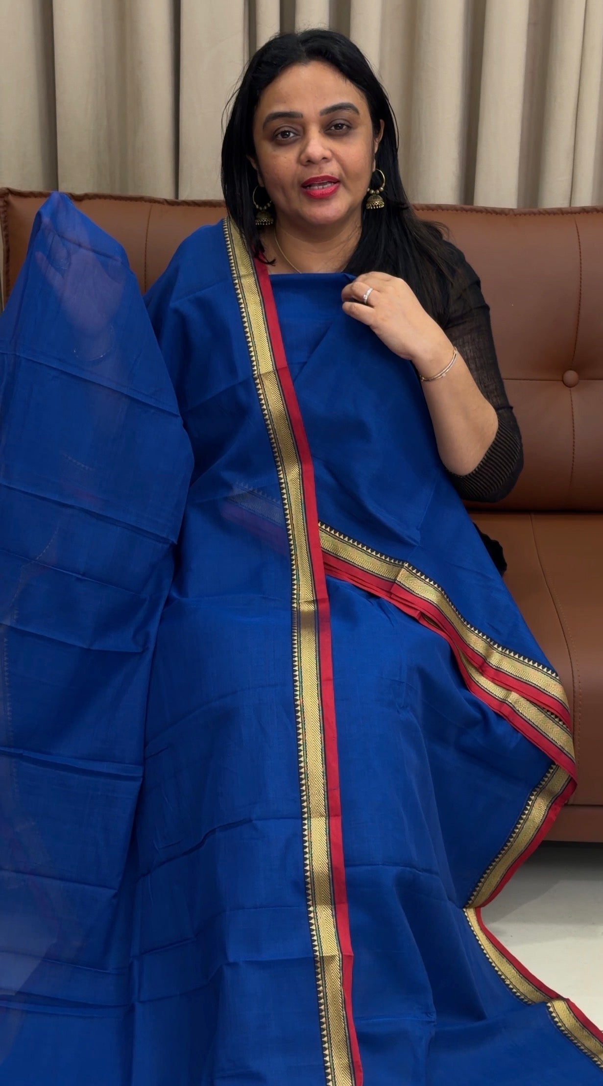 HANDLOOM COTTON UNSTITCHED SALWAR SUITS - IHA 34001