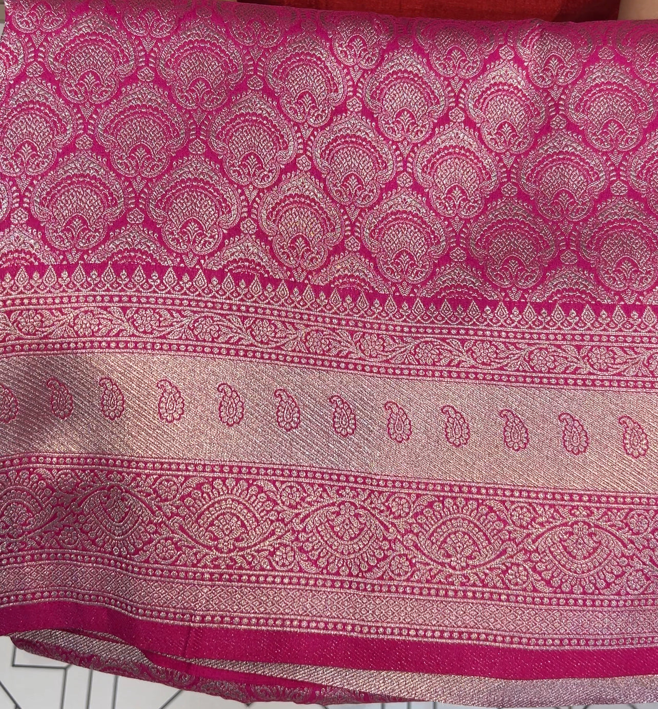 SEMI KATAN SAREES - IHA 23508