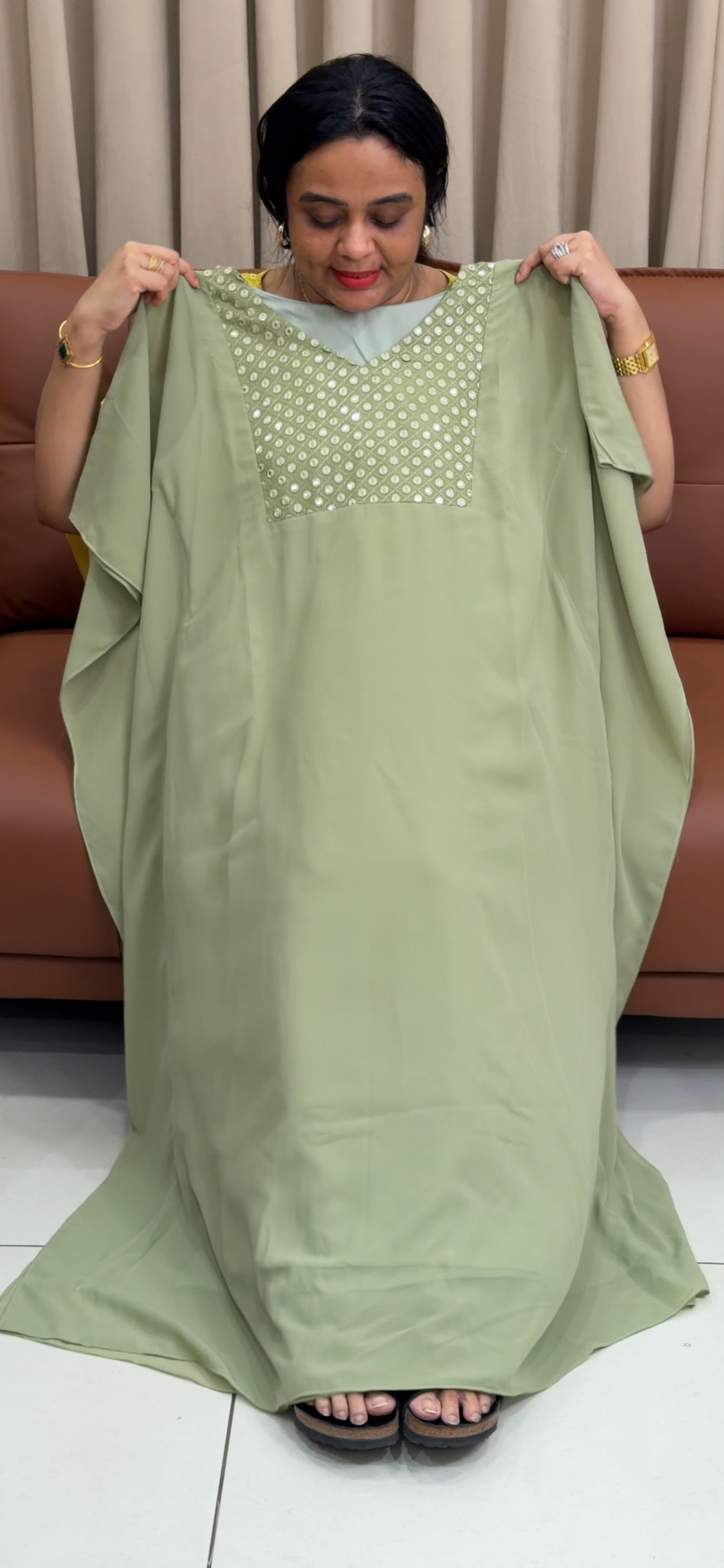 IHA'S IN-HOUSE KAFTAN TOPS - IHA 35358