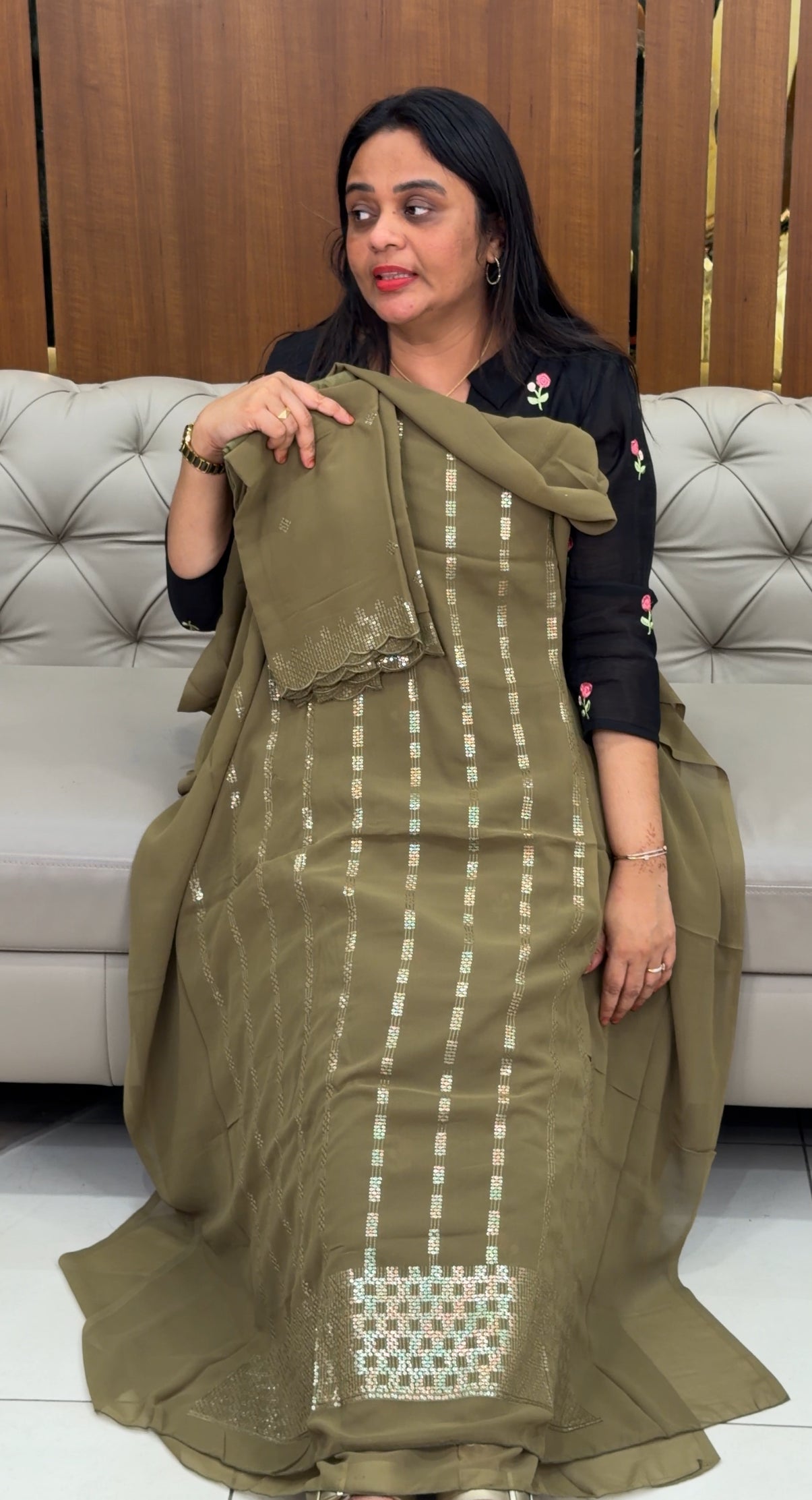 BUDGET BUY UNSTITCHED SALWAR SUITS - IHA 30208