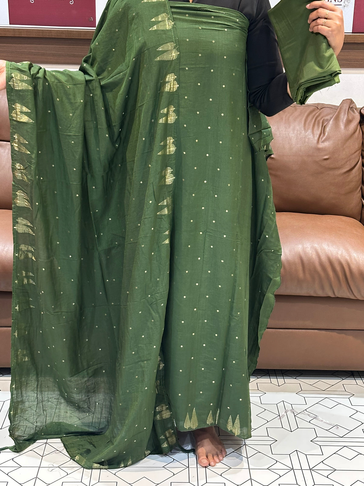 OFFER SALES UNSTITCHED SALWAR SUITS - IHA 35818