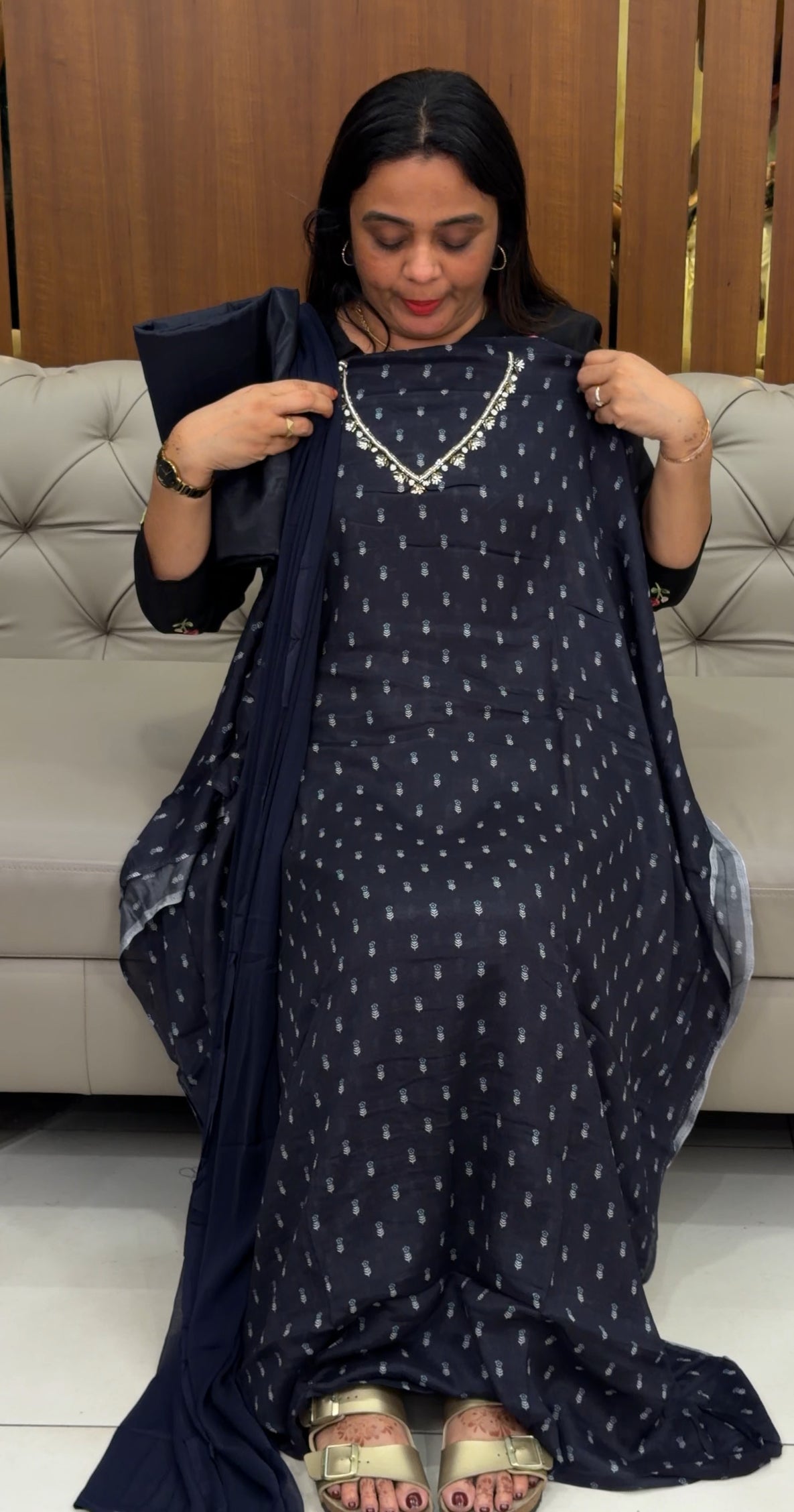 BUDGET BUY UNSTITCHED SALWAR SUITS - IHA 30208