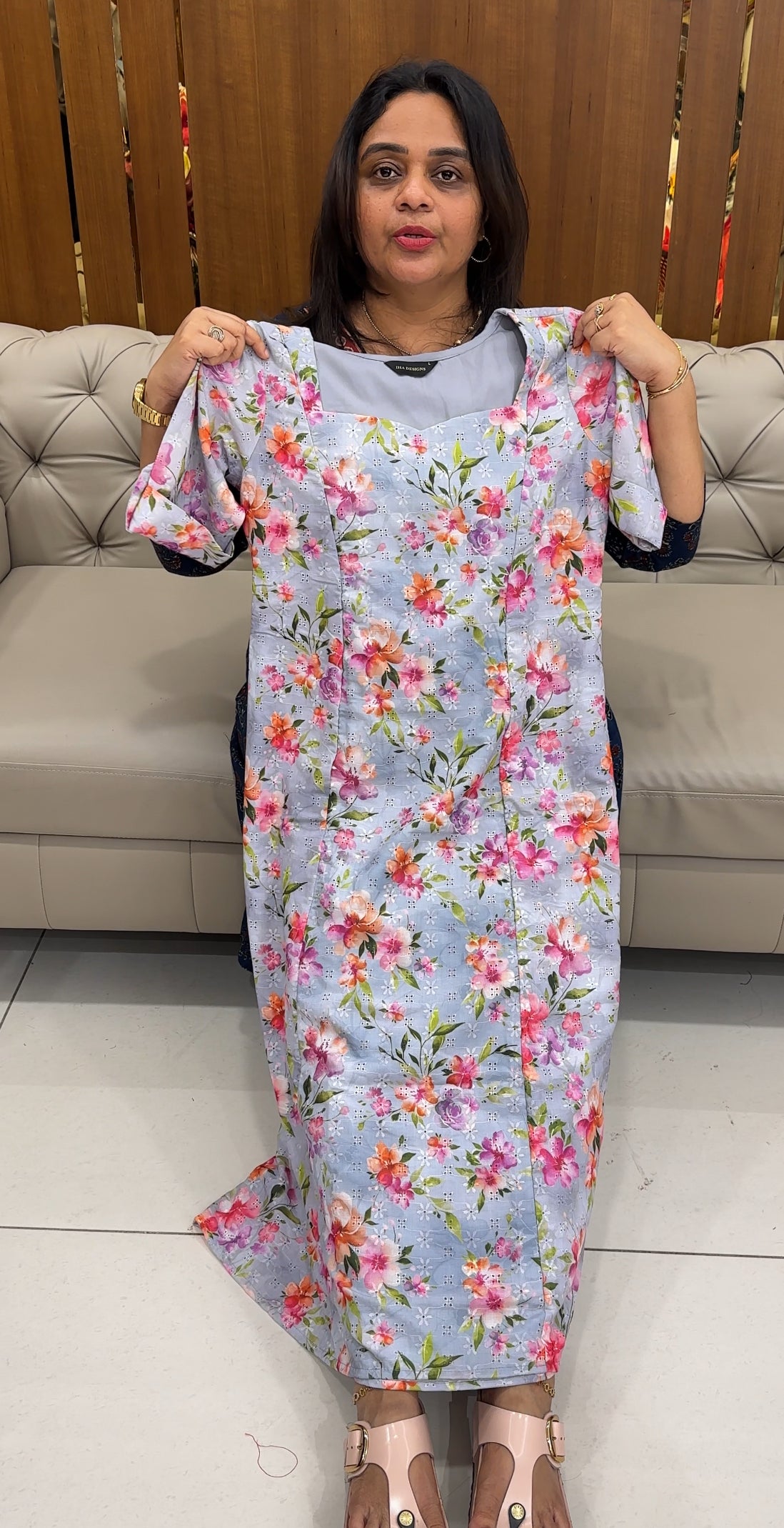 COTTON HAKOBA ALINE TOPS - IHA 26975