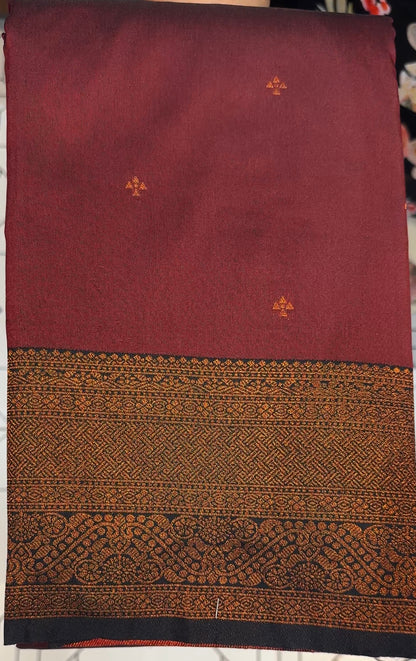 SEMI SOFT SILK SAREE - IHA 18106