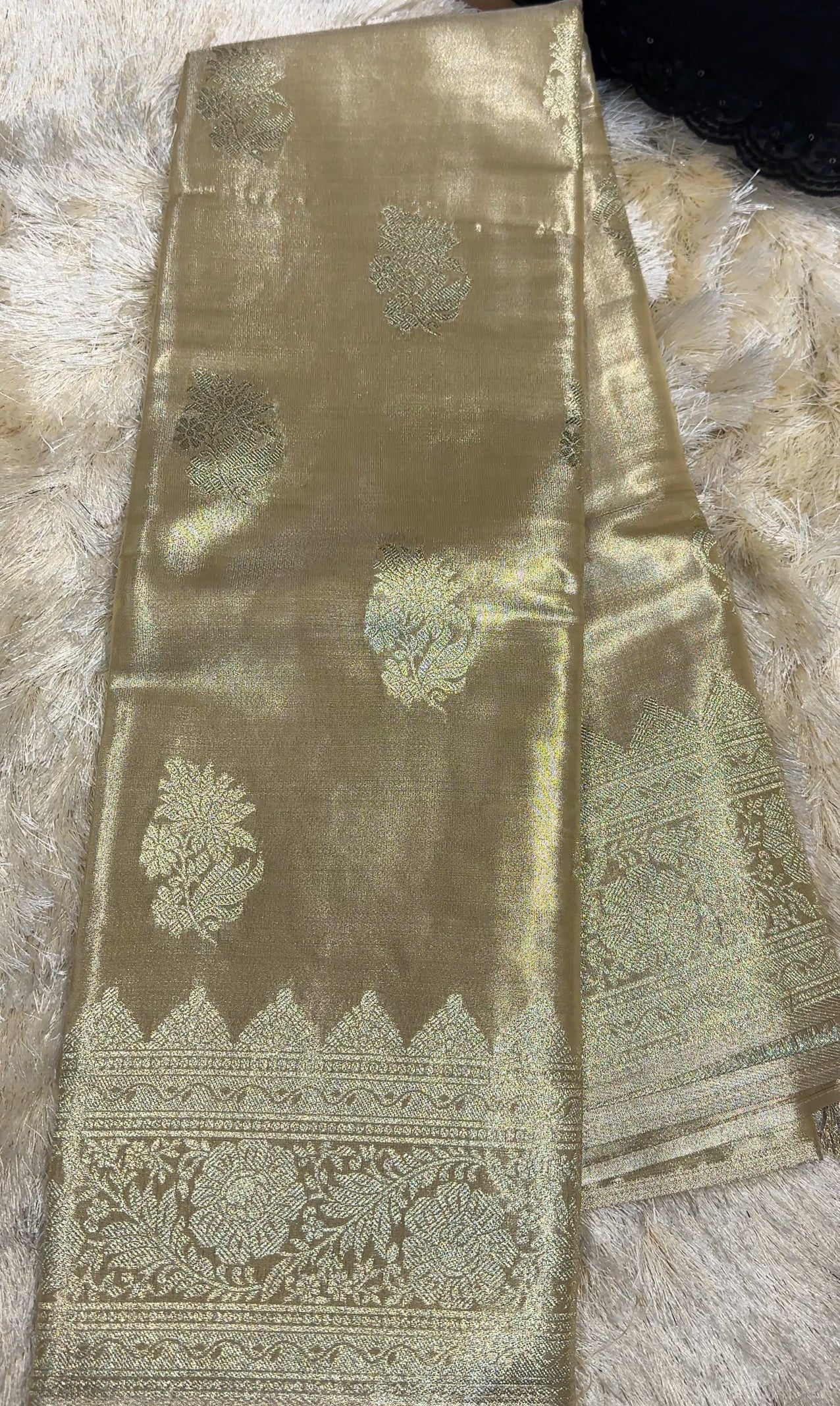 SEMI TISSUE SAREES - IHA 27828
