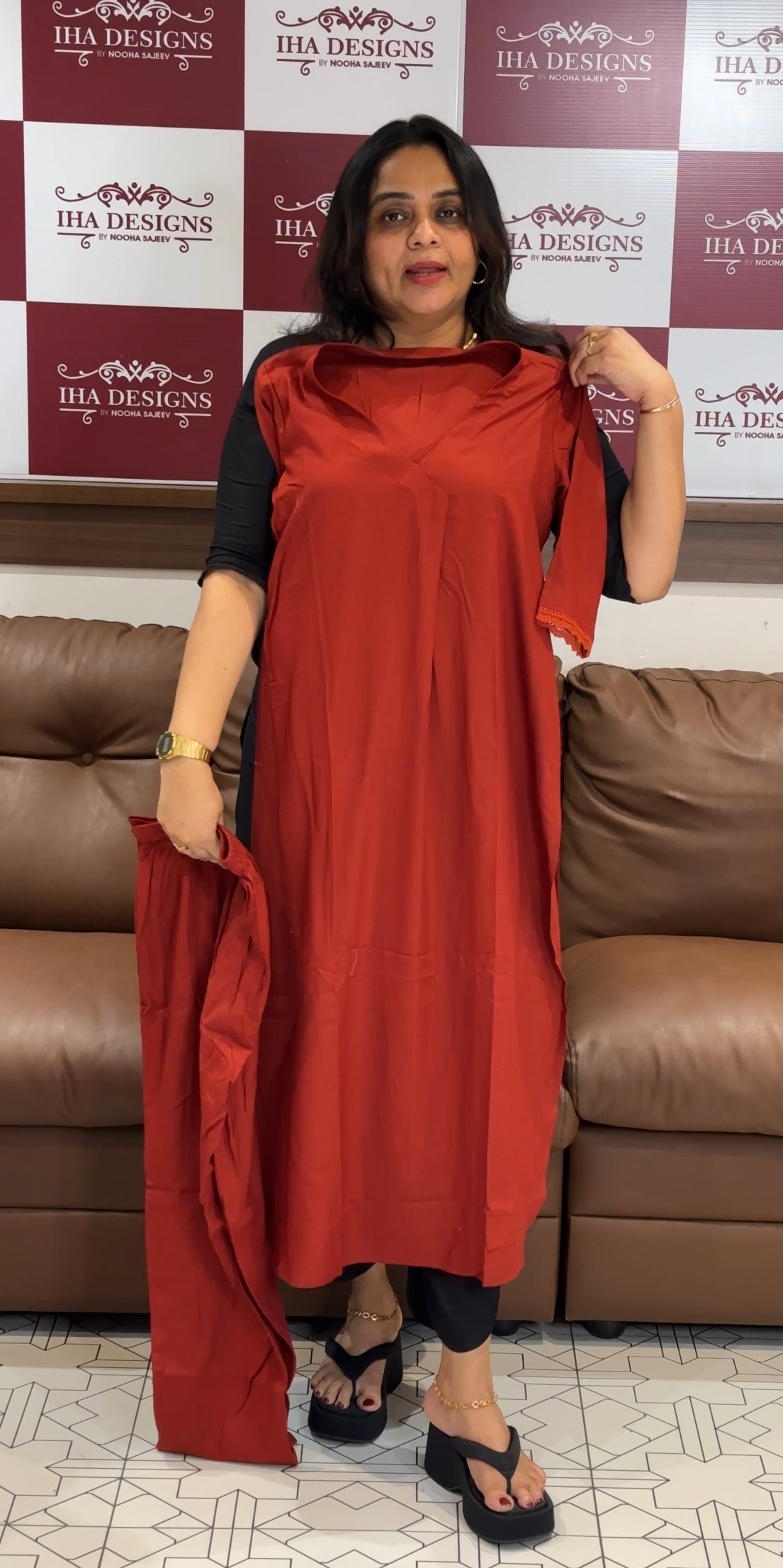 IHA'S IN-HOUSE COTTON RAYON CO-ORDS SETS - IHA 27951