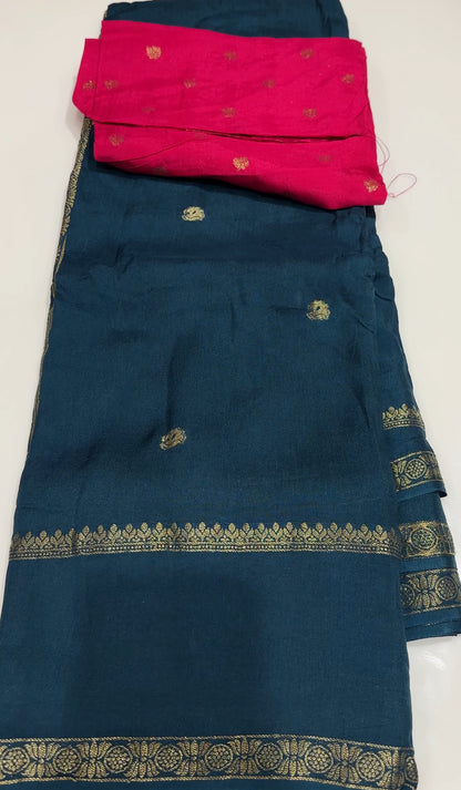 SILK BANARASI SAREES - IHA 17490