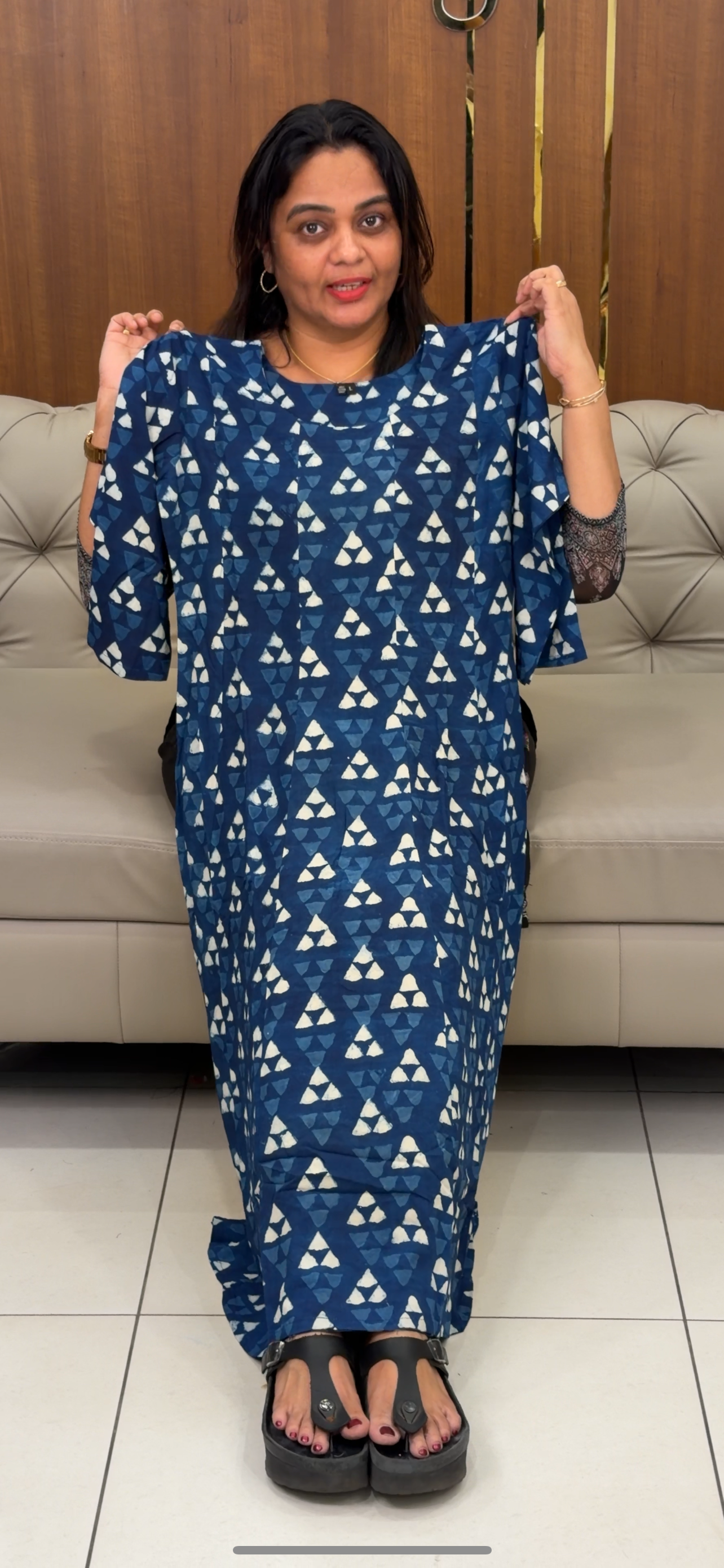 PRINTED COTTON TOPS - IHA 28988