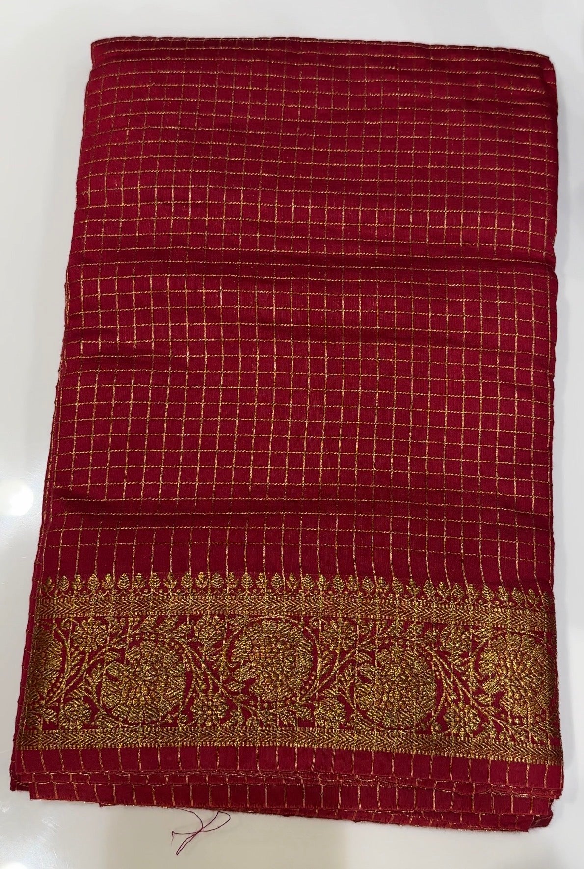 SEMI BANARASI SAREES - 35996