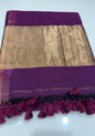 KHADDI COTTON SAREE - IHA 16967