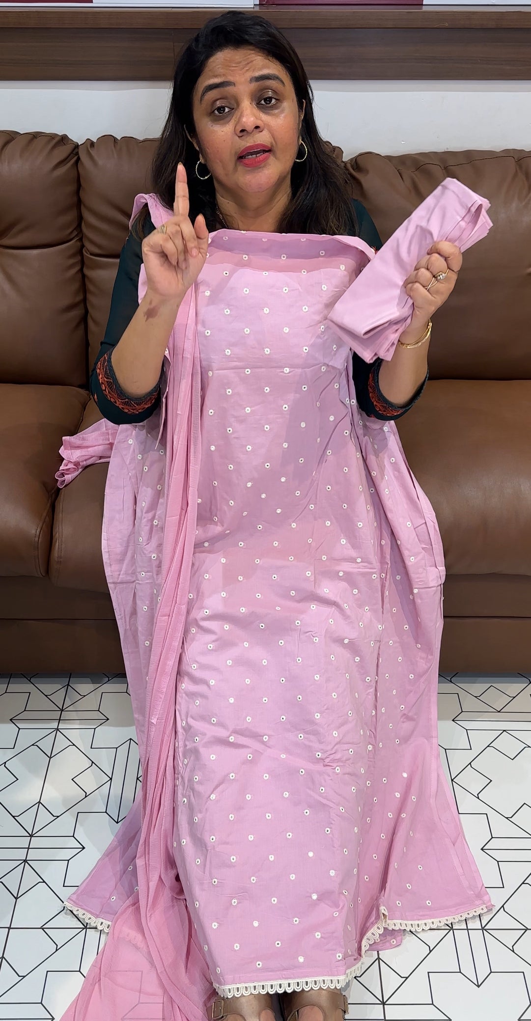 MUL MUL UNSTITCHED SALWAR SUITS - IHA 26237