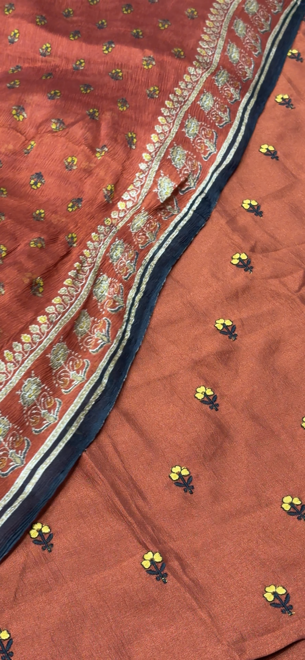 SEMI RAW SILK UNSTITCHED SALWAR SUITS - IHA 34307