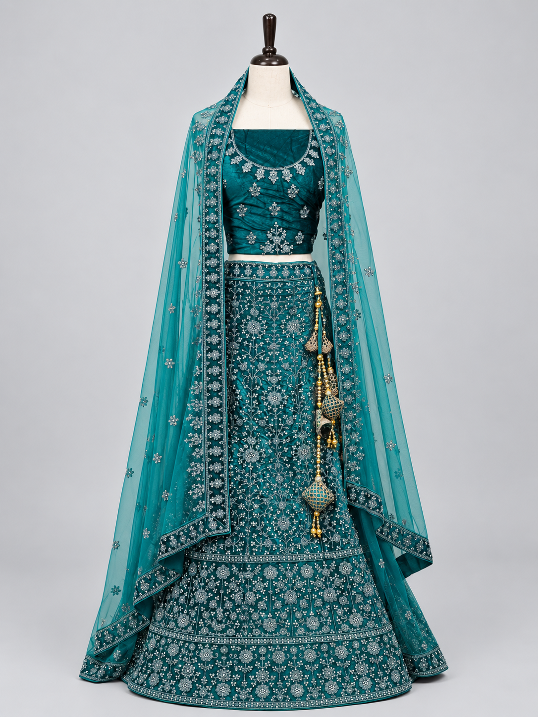 SEMI STITCHED LEHENGA COLLECTION - IHA 35417