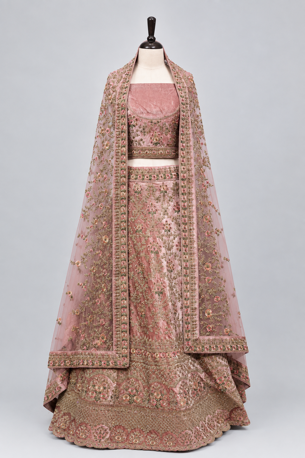 SEMI STITCHED LEHENGA COLLECTION - IHA 35417