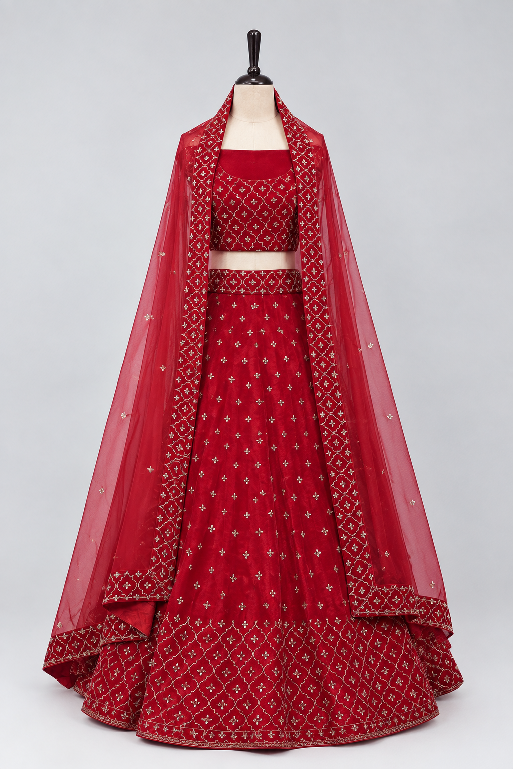 SEMI STITCHED LEHENGA COLLECTION - IHA 35417