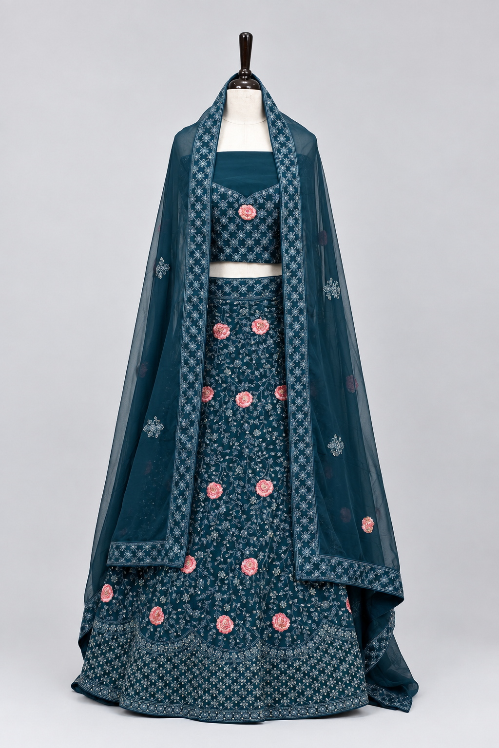 SEMI STITCHED LEHENGA COLLECTION - IHA 35417