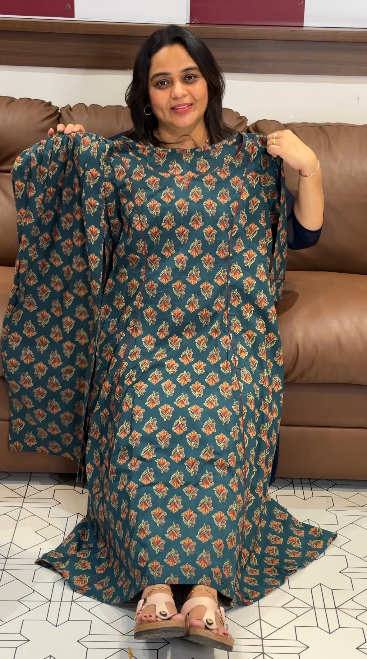 IHA'S IN-HOUSE COTTON TOP AND BOTTOM - IHA 28087