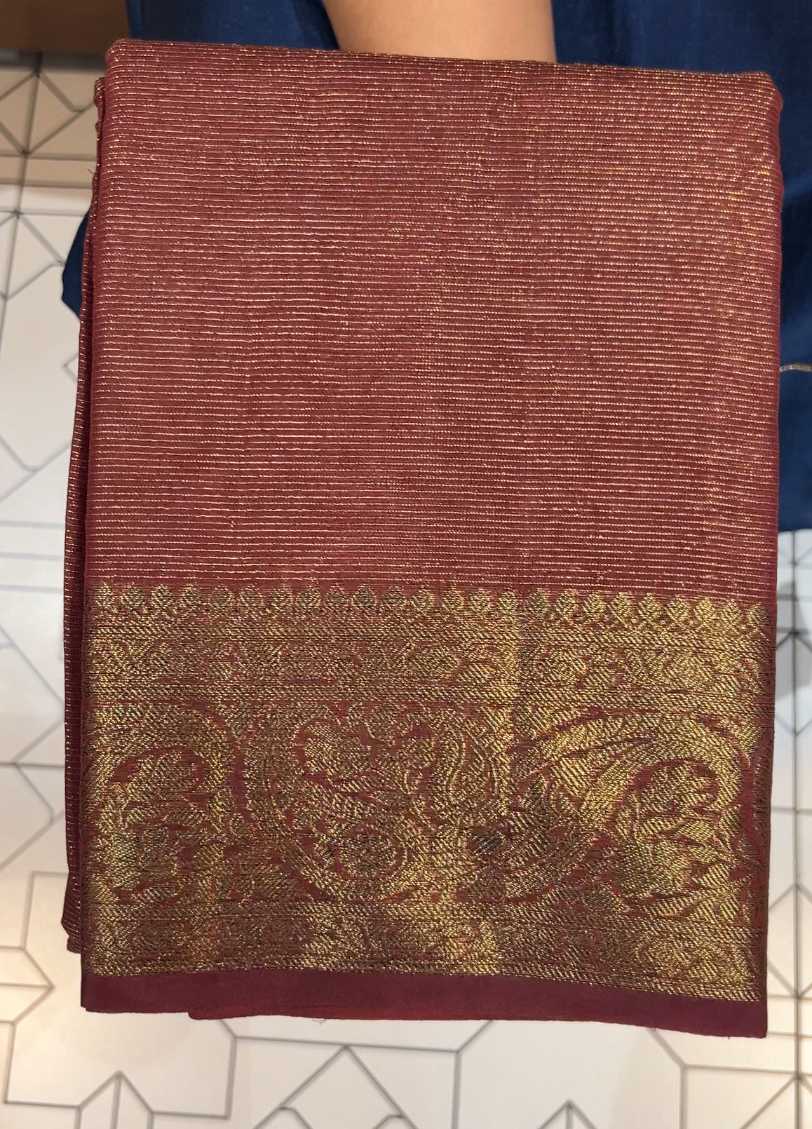 FORWARD SEMI TISSUE BANARASI SAREES - IHA 24575
