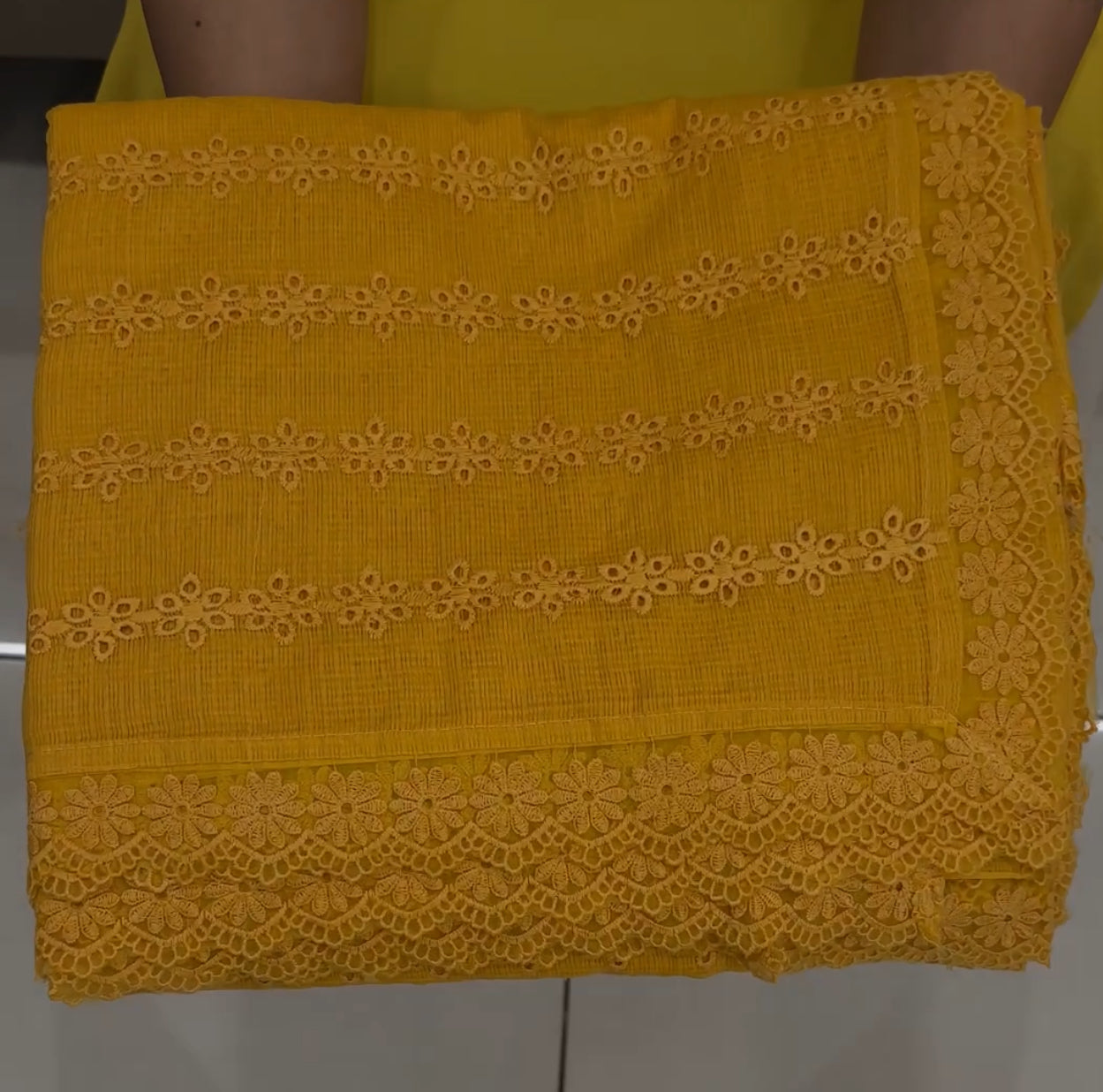 NET KOTA SAREES - IHA 25889