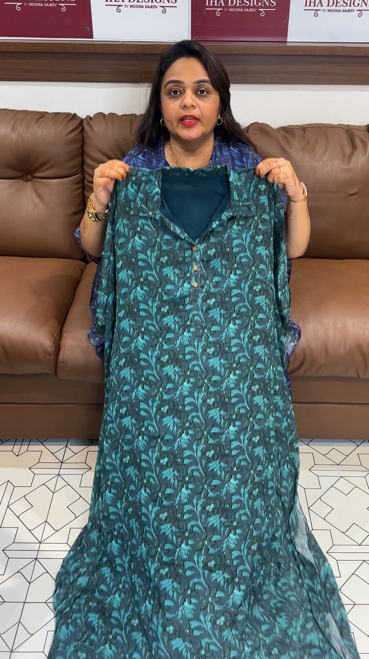 IHA'S IN-HOUSE PRINTED KAFTAN TOPS - IHA 25044