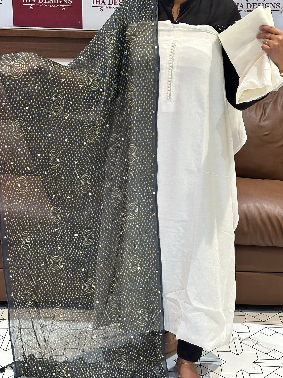OFFER SALES UNSTITCHED SALWAR SUITS - IHA 35818