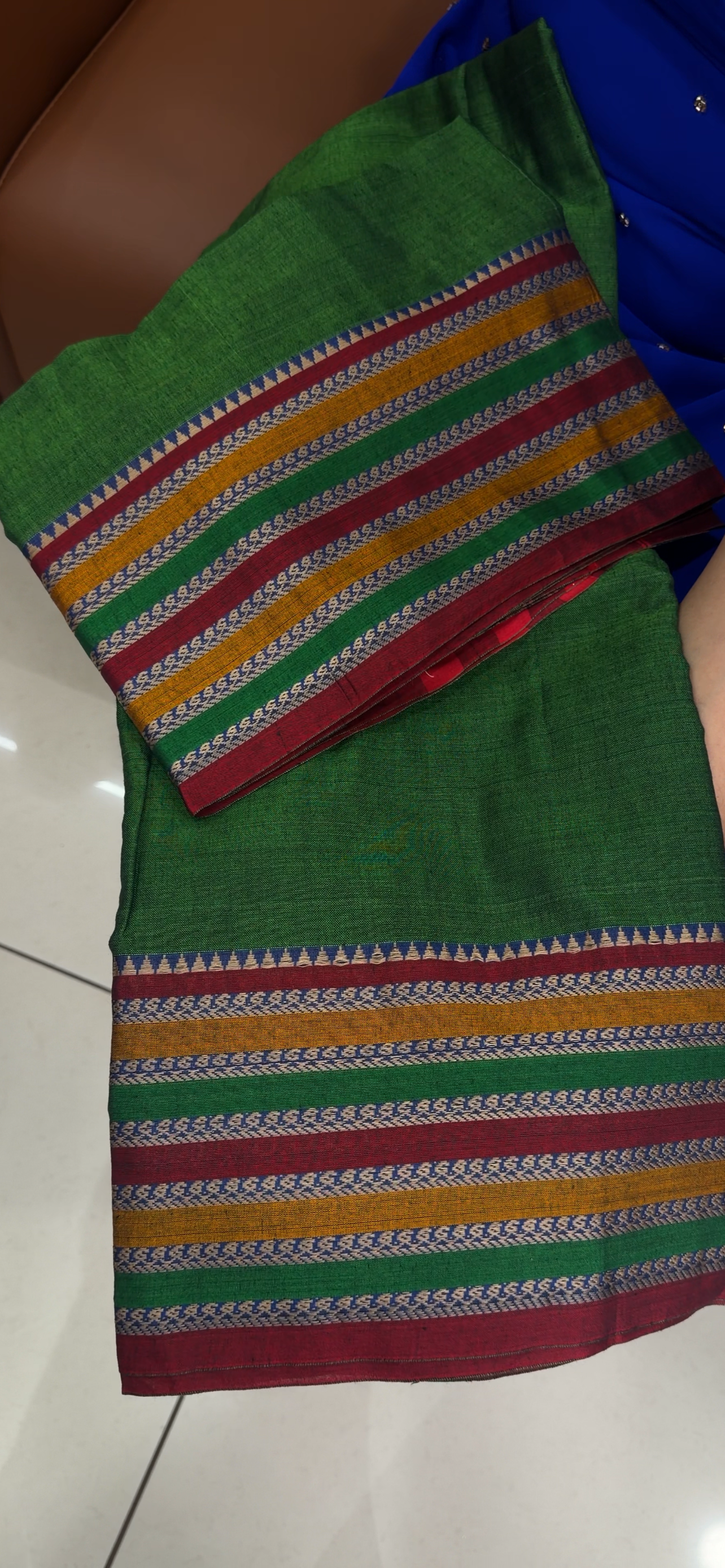 HANDLOOM UNSTITCHED  SALWAR SUITS - IHA 33771
