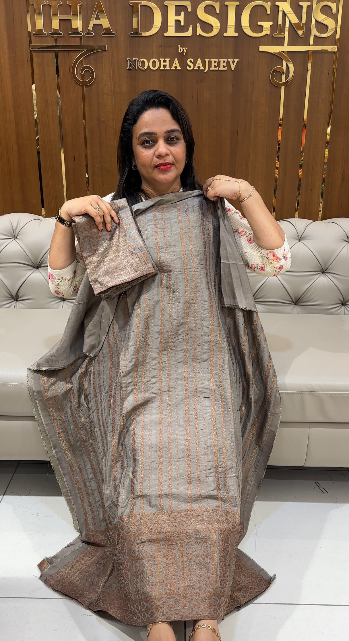 FORWARD BANARASI UNSTITCHED SALWAR SUITS - IHA 25077