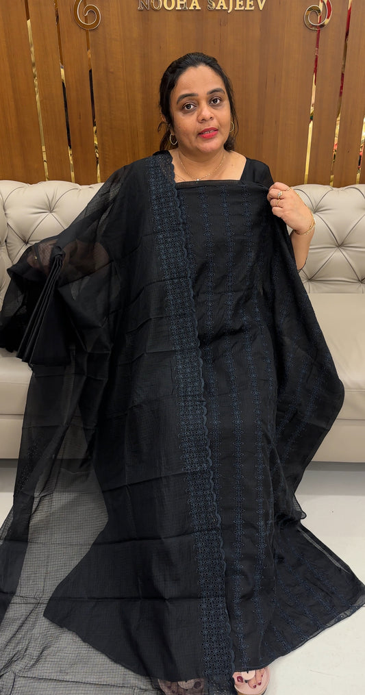 NET KOTA UNSTITCHED SALWAR SUITS - IHA 26751