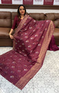 SEMI SILK SAREES - IHA 15829