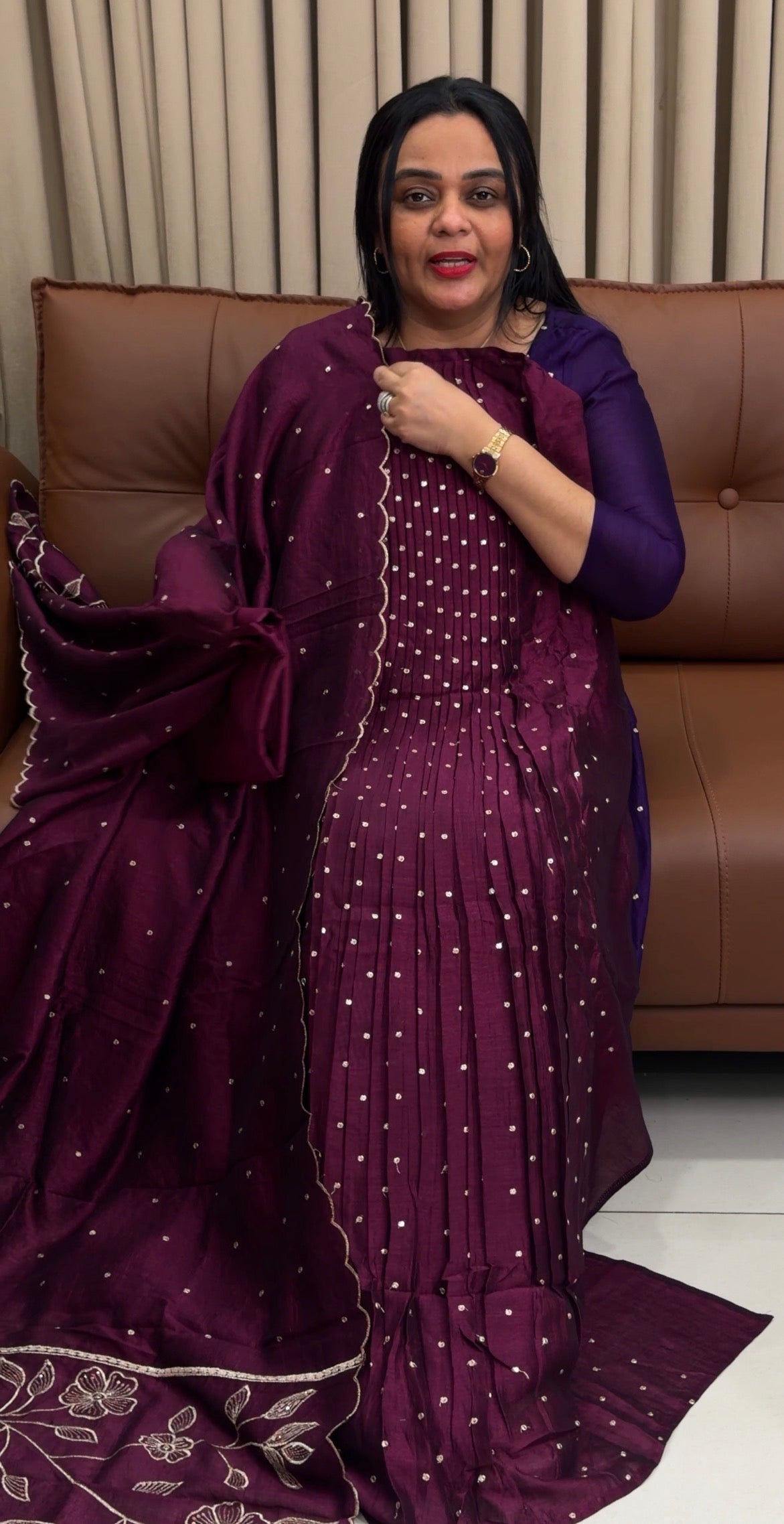 FORWARD SEMI RAW SILK UNSTITCHED SALWAR SUITS - IHA 34670