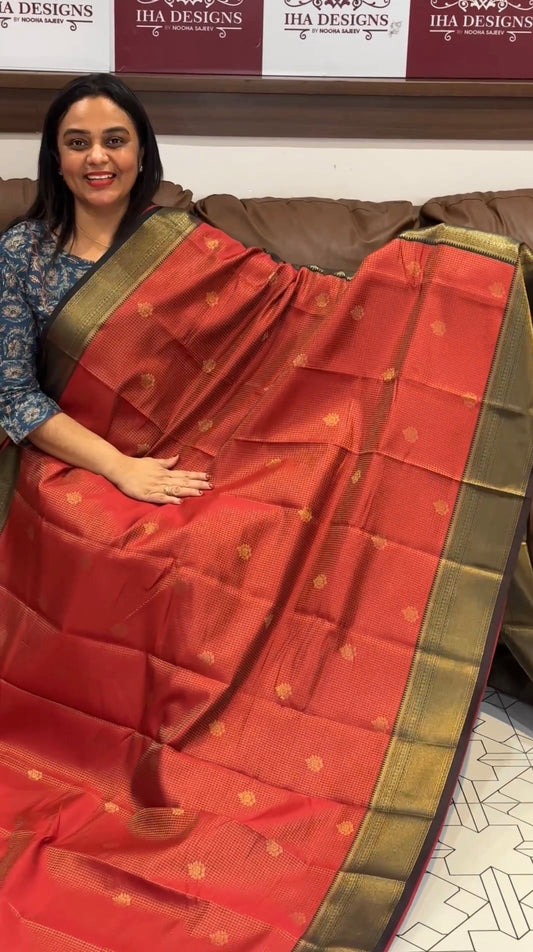 SEMI SILK SAREES  - IHA 31772