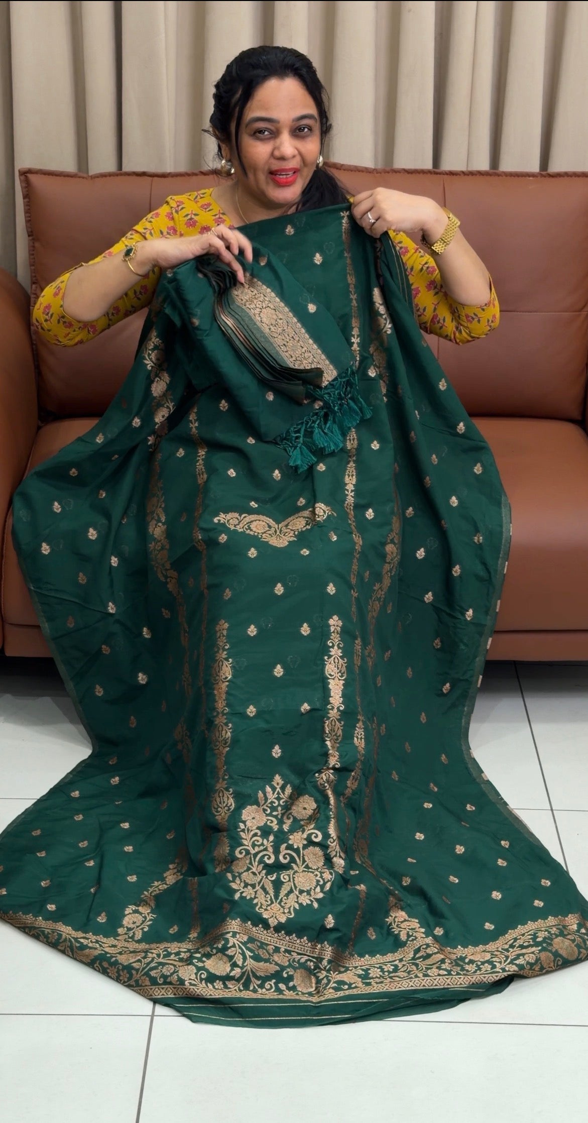 OFFER SALES SEMI BANARASI UNSTITCHED SALWAR SUITS - IHA 35430
