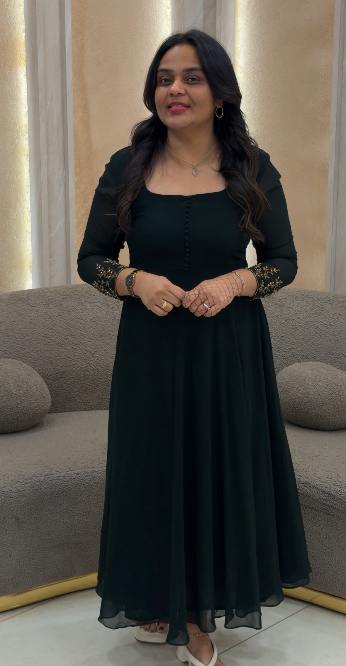 IHA'S IN-HOUSE HANDWORKED SLITTED TOPS - IHA 31640